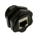 Cable Wholesale Shielded Outdoor Waterproof Cat6 Coupler RJ45 Female to Female Wall Plate Mount 30X8-70400